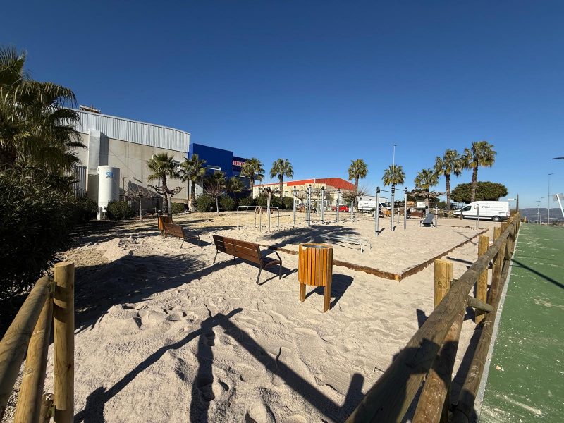 Parque de Calistenia en La Pobla del Duc